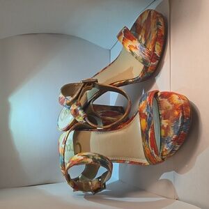 Circus by Sam Edelman block heel Muticolored Jean material